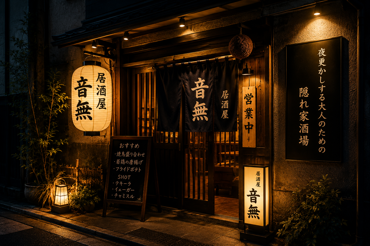居酒屋 音無 外観